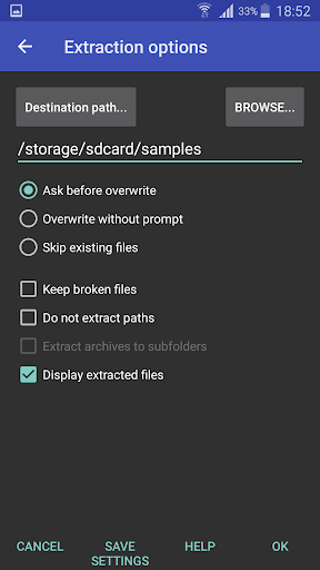 RAR - عکس برنامه موبایلی اندروید