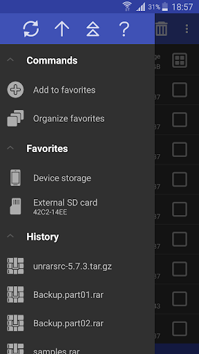 RAR - عکس برنامه موبایلی اندروید