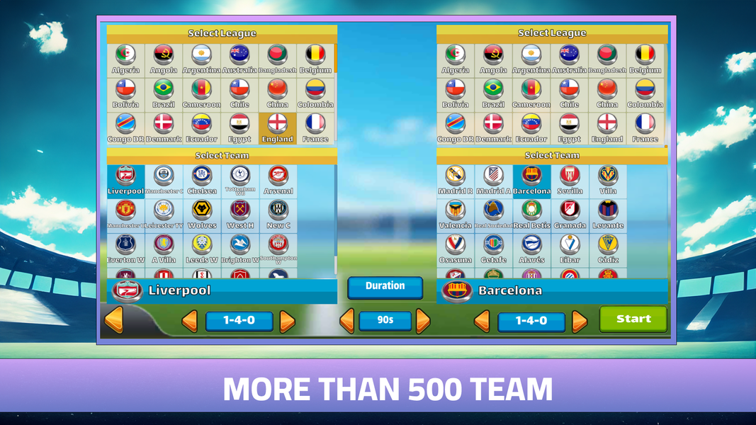 Football Champions 2025 - Gameplay image of android game