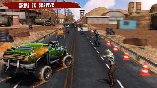 Deadly Zombie Road Racing Survival - Image screenshot of android app
