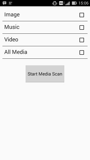 Media Rescan - عکس برنامه موبایلی اندروید