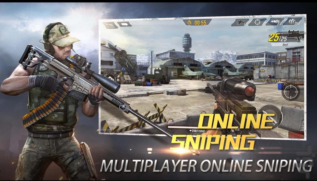 تک‌ تیرانداز حرفه ای | Sniper 3D - عکس بازی موبایلی اندروید