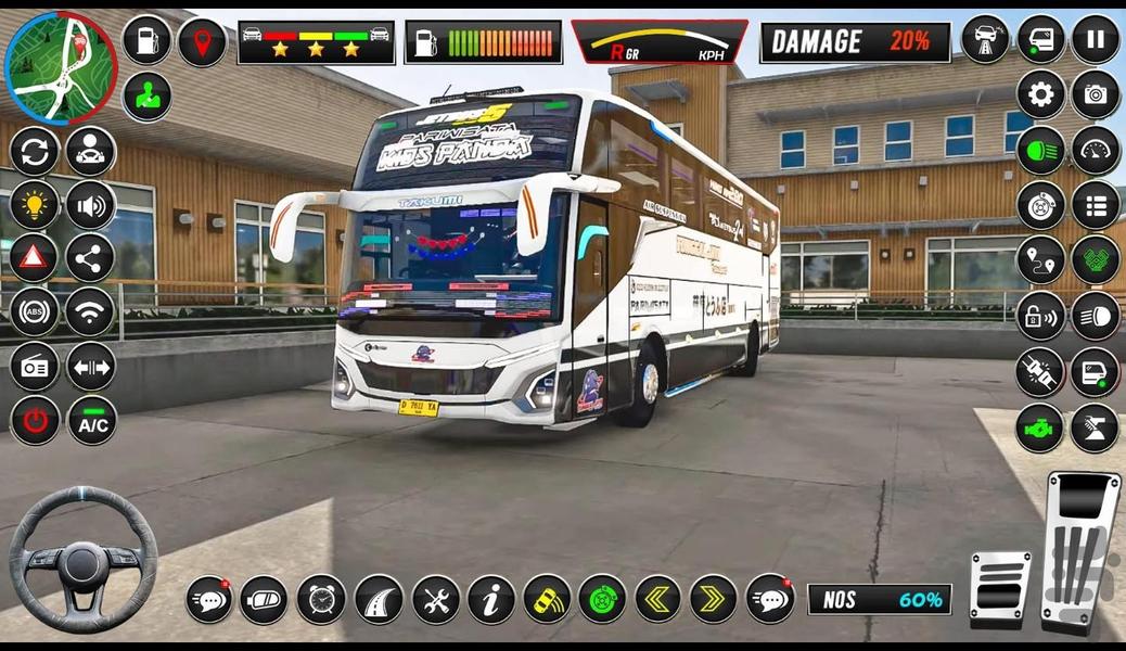 بازی راننده اتوبوس | رانندگی جذاب - عکس بازی موبایلی اندروید