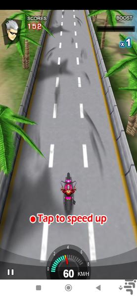 بازی موتور سواری - Gameplay image of android game