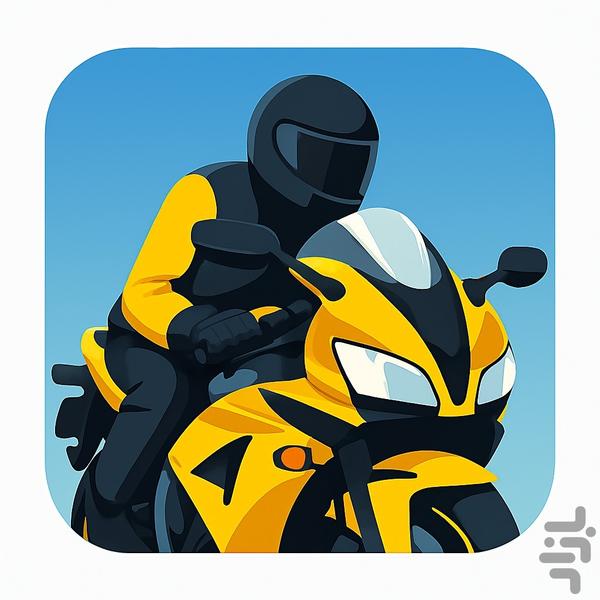 بازی موتور سواری - Gameplay image of android game