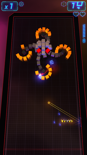 Micro Breaker - Gameplay image of android game