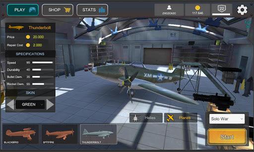 Heli Clash : Helicopter Battle - Gameplay image of android game