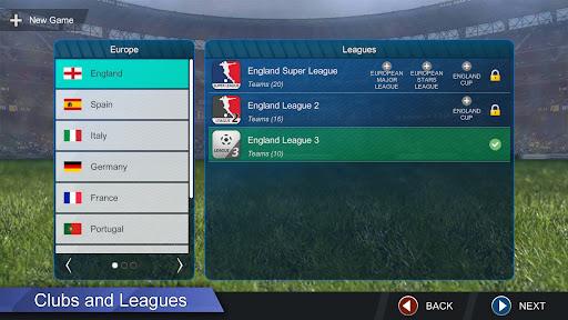 Pro League Soccer - Gameplay image of android game