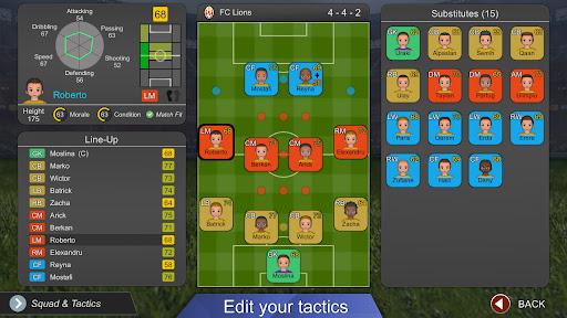 Pro League Soccer - Gameplay image of android game