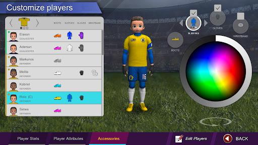 Pro League Soccer - Gameplay image of android game