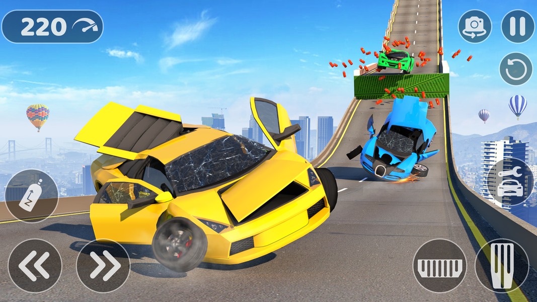 Car Crashes Simulator Car Game - عکس بازی موبایلی اندروید