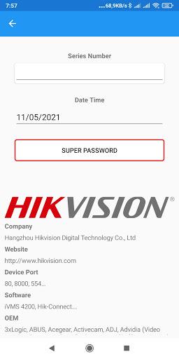 CCTV Super Password - Image screenshot of android app