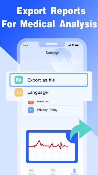 Heart Rate Health & BP Monitor - عکس برنامه موبایلی اندروید