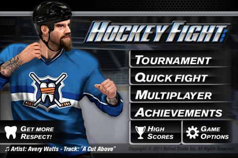 Hockey Fight - Gameplay image of android game