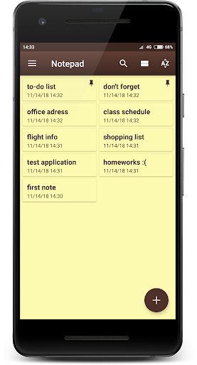 Notepad - Image screenshot of android app