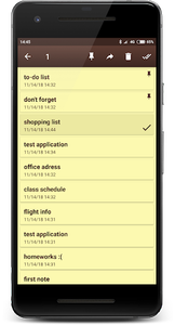 Notepad - Image screenshot of android app