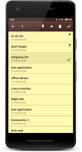 Notepad - Image screenshot of android app