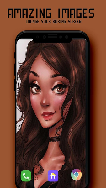 Girly wallpaper - Image screenshot of android app