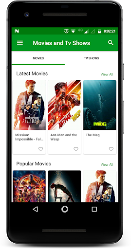 Movie Time - عکس برنامه موبایلی اندروید