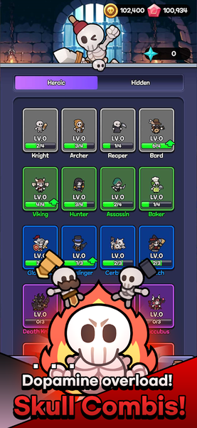 Skull Defense: Skeleton Battle - عکس بازی موبایلی اندروید