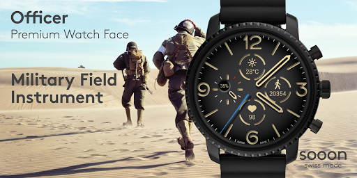 Officer Watch Face - عکس برنامه موبایلی اندروید