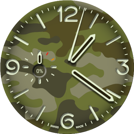 Officer Army Watch Face - Image screenshot of android app