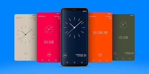 Origin Clock Wallpaper and Widget - Image screenshot of android app