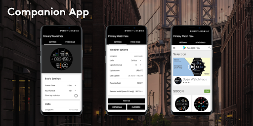 Primary Watch Face - Image screenshot of android app