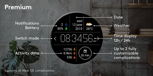Primary Watch Face - Image screenshot of android app