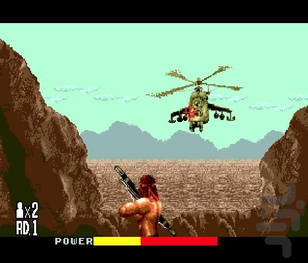 رمبو ۳ (جان و مهمات نامحدود) - عکس بازی موبایلی اندروید