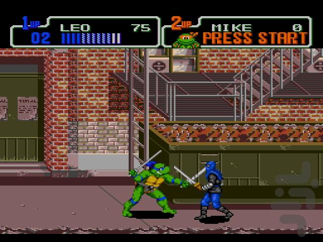 TMNT - Gameplay image of android game