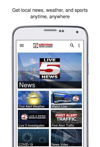 WCSC Live 5 News - Image screenshot of android app