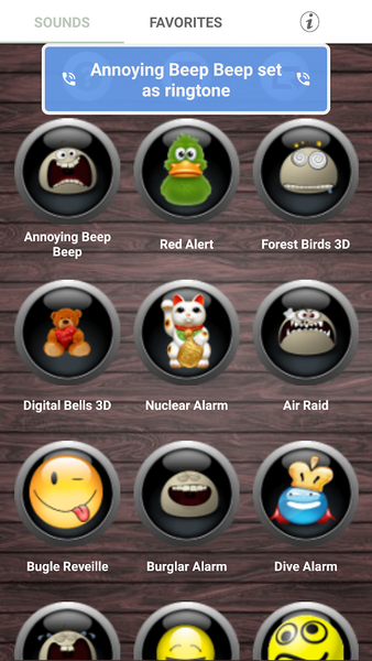 Funny Alarm Ringtones - عکس برنامه موبایلی اندروید