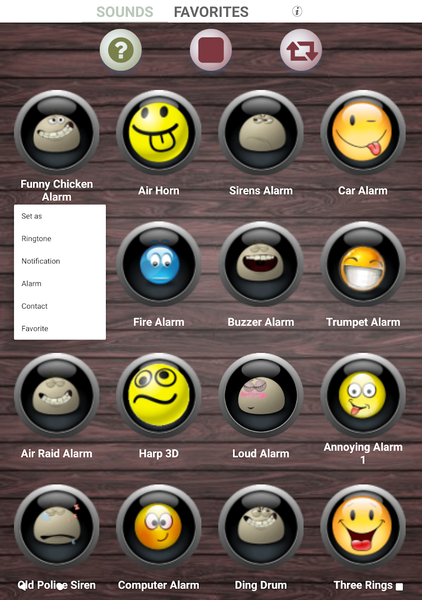Funny Alarm Ringtones - عکس برنامه موبایلی اندروید