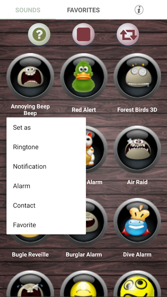 Funny Alarm Ringtones - عکس برنامه موبایلی اندروید