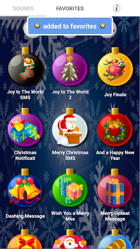 Christmas Notification Sounds - عکس برنامه موبایلی اندروید