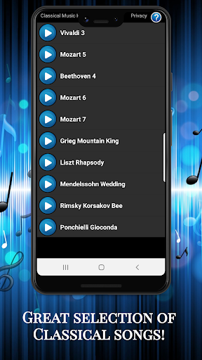Classical Music Ringtones - عکس برنامه موبایلی اندروید