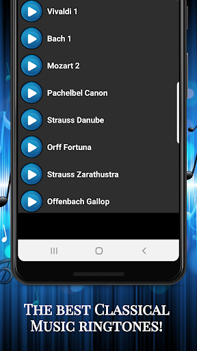 Classical Music Ringtones - Image screenshot of android app