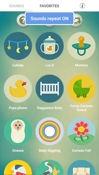 Funny Baby Sounds - عکس برنامه موبایلی اندروید
