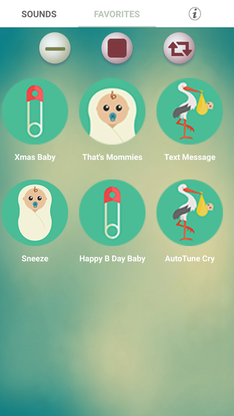 Funny Baby Sounds - عکس برنامه موبایلی اندروید
