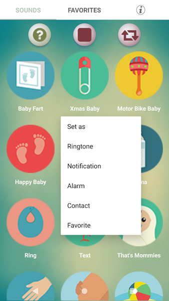 Funny Baby Sounds - عکس برنامه موبایلی اندروید