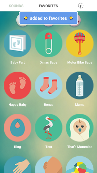 Funny Baby Sounds - عکس برنامه موبایلی اندروید