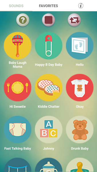 Funny Baby Sounds - Image screenshot of android app