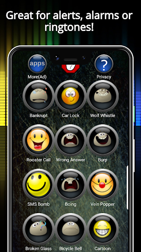 Funny SMS Ringtones - عکس برنامه موبایلی اندروید