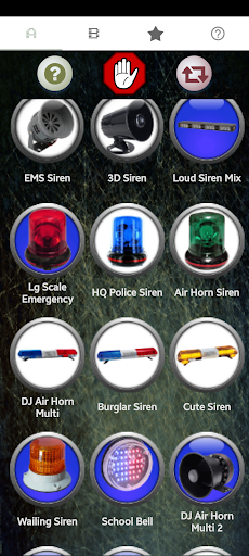 Siren Ringtones - Image screenshot of android app