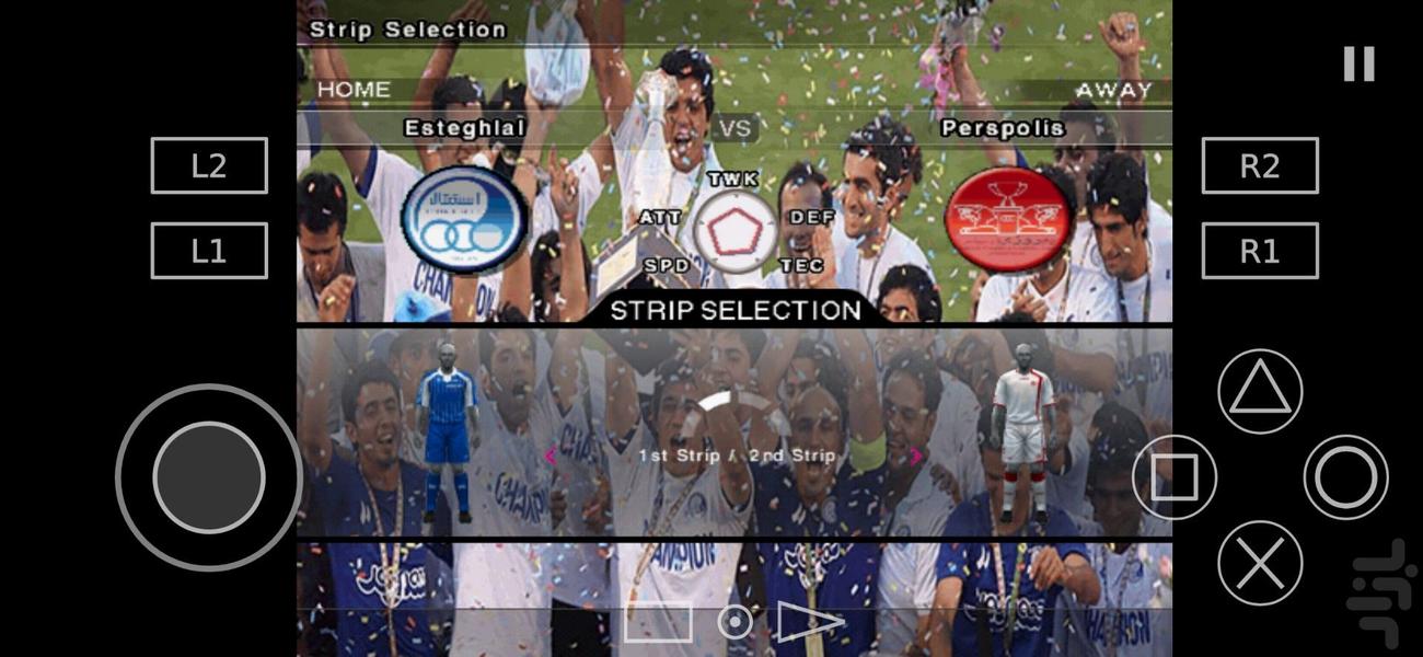pes - Gameplay image of android game