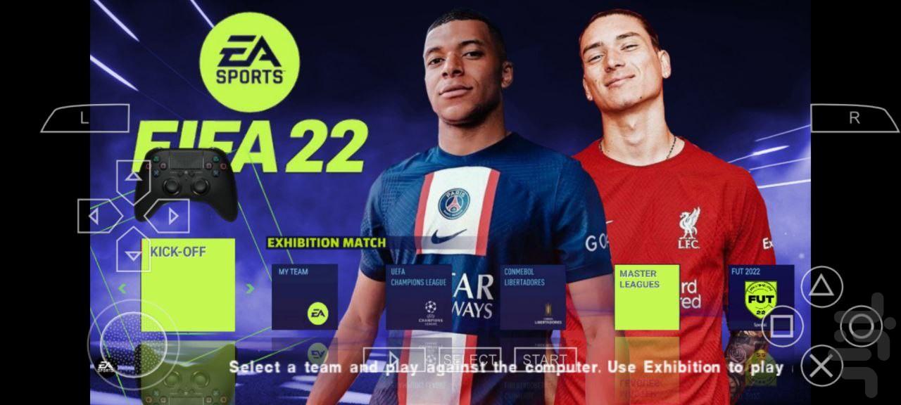 بازی فیفا2022 - عکس بازی موبایلی اندروید