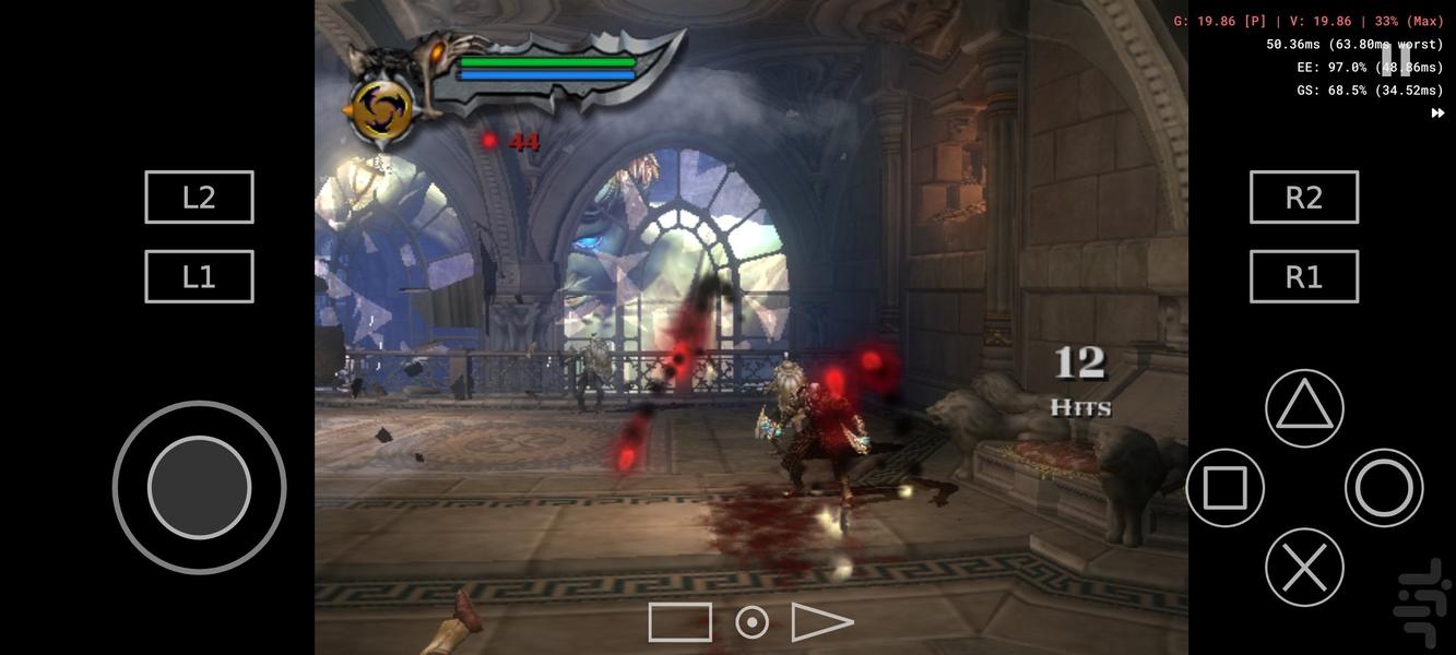 بازی خدای جنگ۲ - عکس بازی موبایلی اندروید