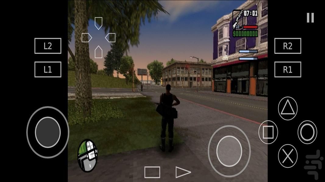 شبیه ساز جی تی ای(زامبی) - عکس بازی موبایلی اندروید