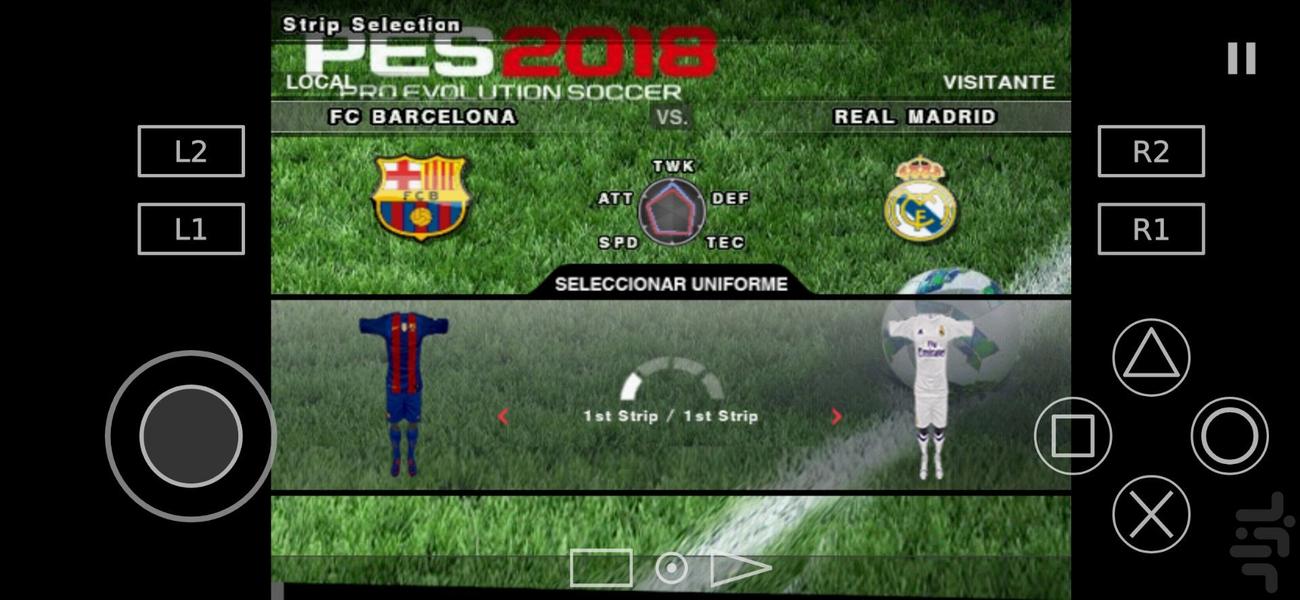 World Cup 2018 football game - Gameplay image of android game